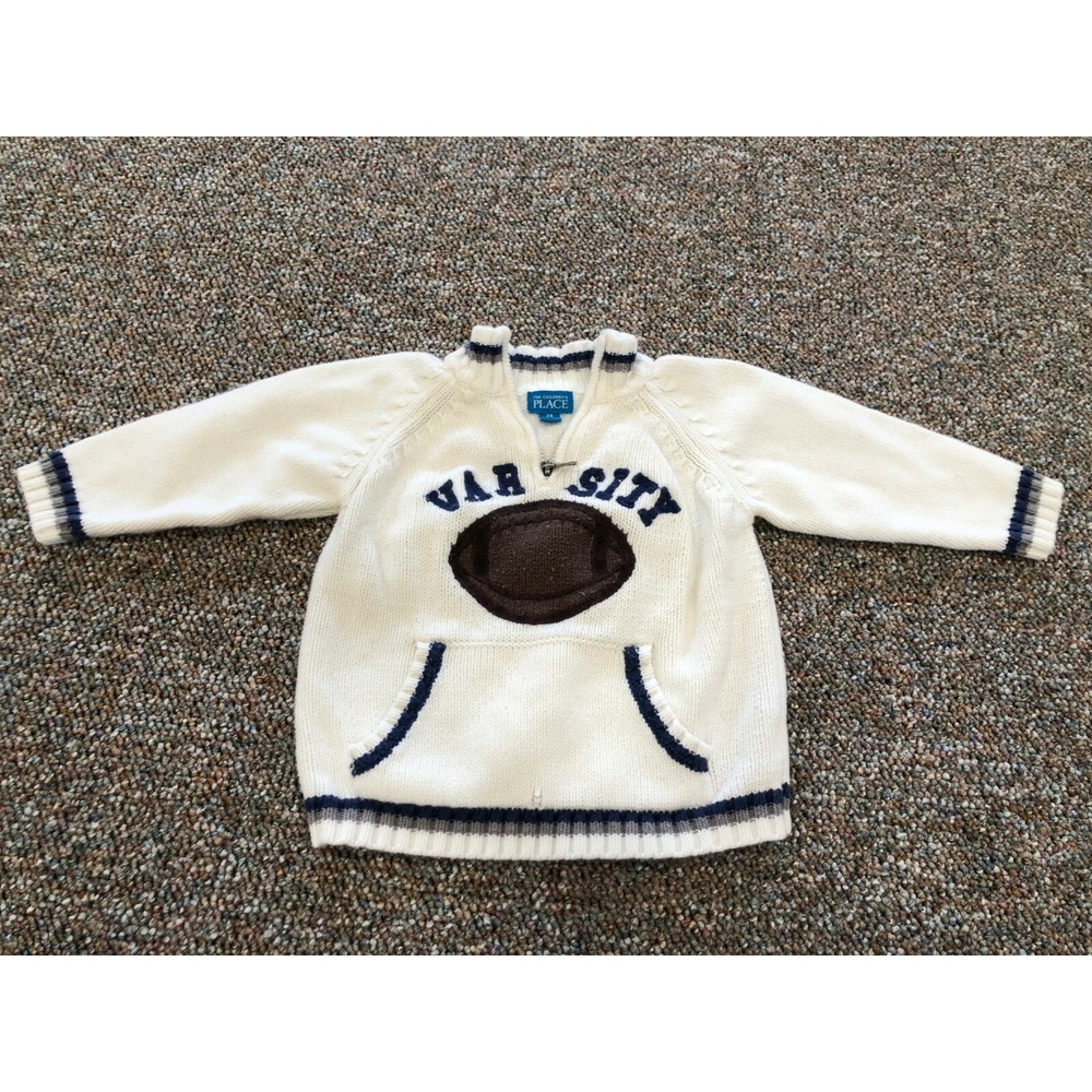 The‎ Children's Place Varsity Knit Pullover 24M
